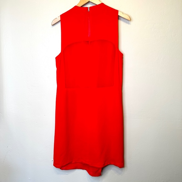 J Brand | Mina Dress Masai Masa V-Neck Side Hip Pockets Asymmetrical Mini Dress - Picture 5 of 16